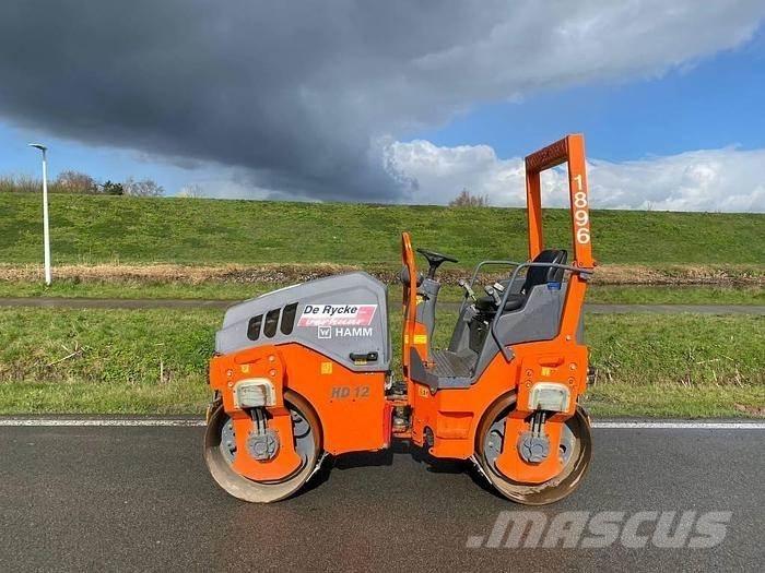 Hamm HD12VV Porinių būgnų volai