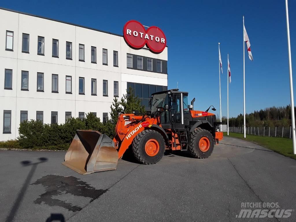 Hitachi ZW180-6 Naudoti ratiniai krautuvai