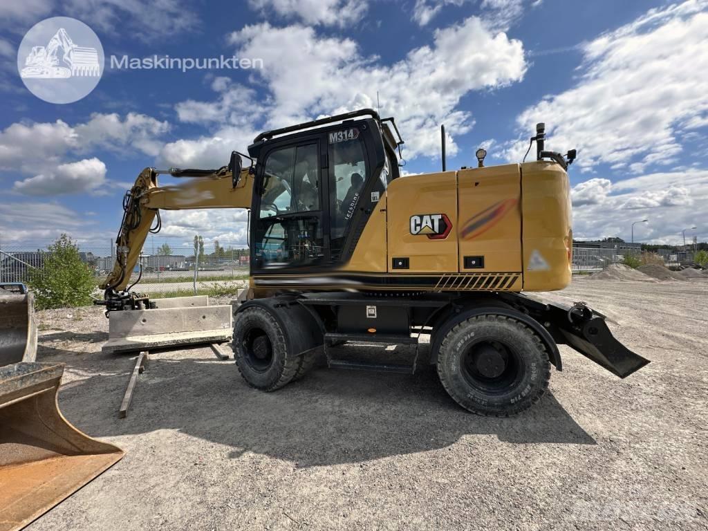 CAT M 314 Ratiniai ekskavatoriai