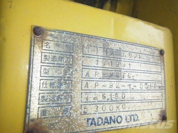 TADANO AP-92TG Alkūniniai keltuvai
