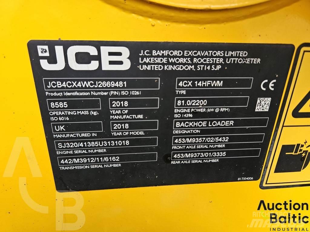 JCB 4 CX Ekskavatoriniai krautuvai