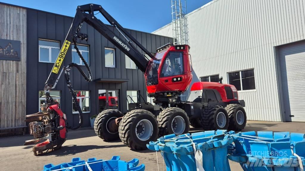 Komatsu 931 XC Miško technika (Harvesteriai)