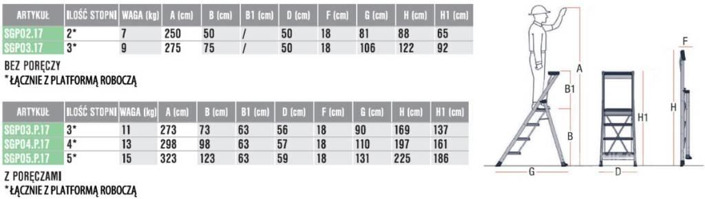 Faraone SGP04.P.17 Sandėlių platformos