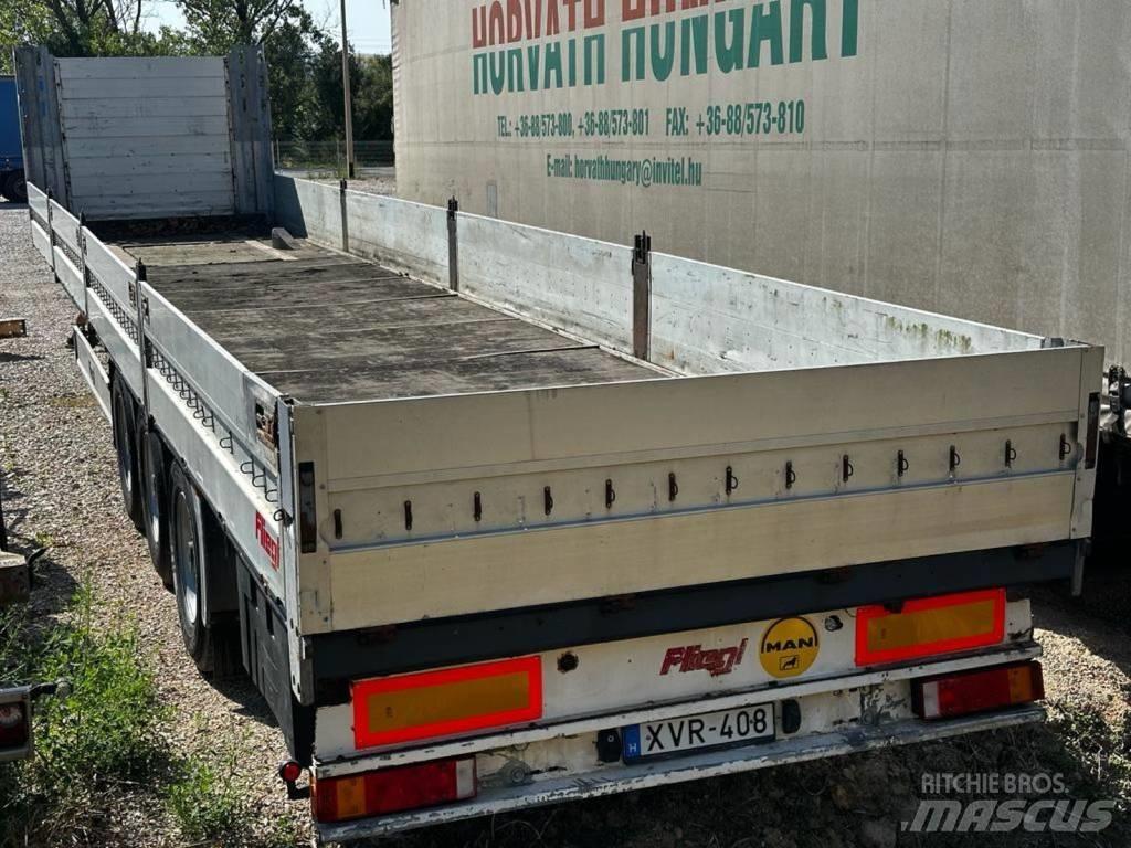 Fliegl SDS-350 Bortinių sunkvežimių priekabos su nuleidžiamais bortais