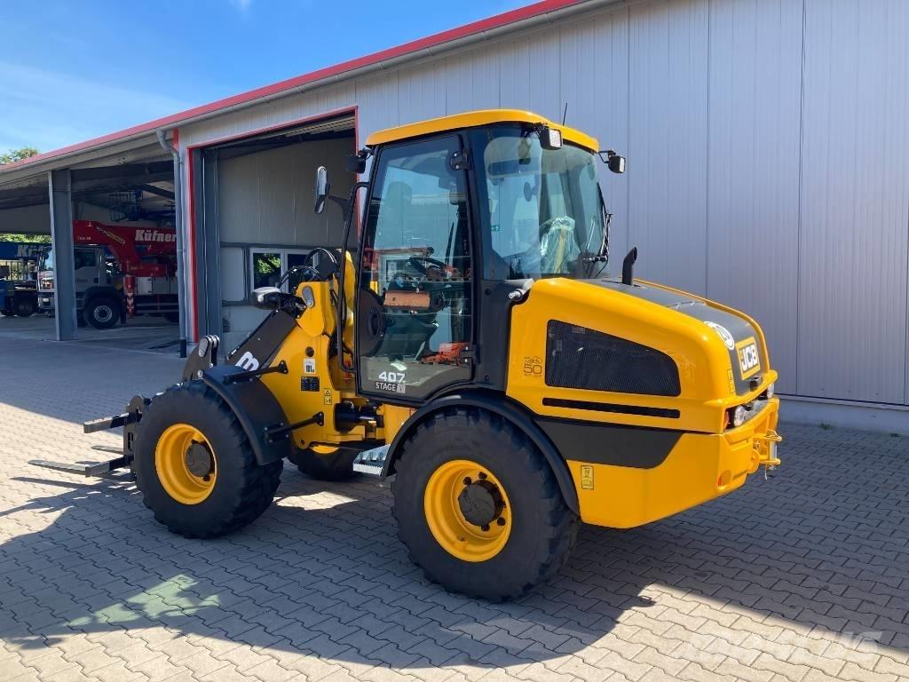 JCB 407 Naudoti ratiniai krautuvai