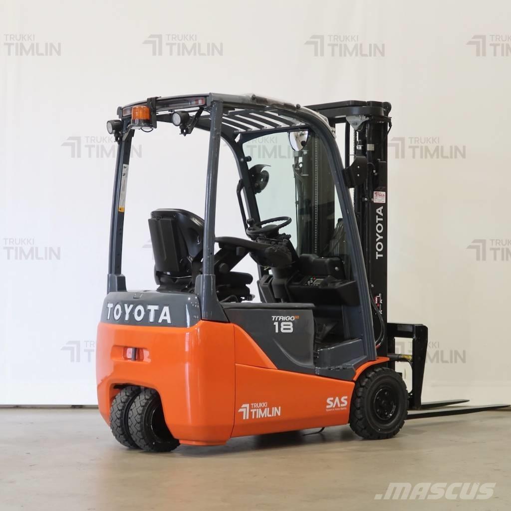 Toyota 8FBEK18T Elektriniai šakiniai krautuvai