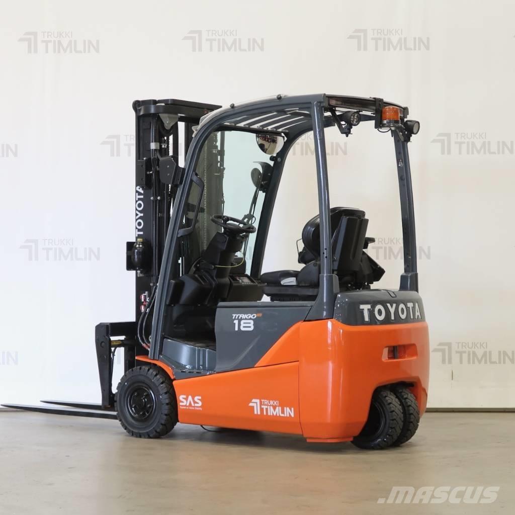 Toyota 8FBEK18T Elektriniai šakiniai krautuvai