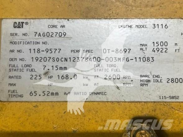 CAT 3116 Varikliai