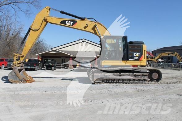 CAT 335F LCR Vikšriniai ekskavatoriai