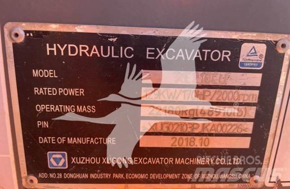 XCMG XE210CU Vikšriniai ekskavatoriai