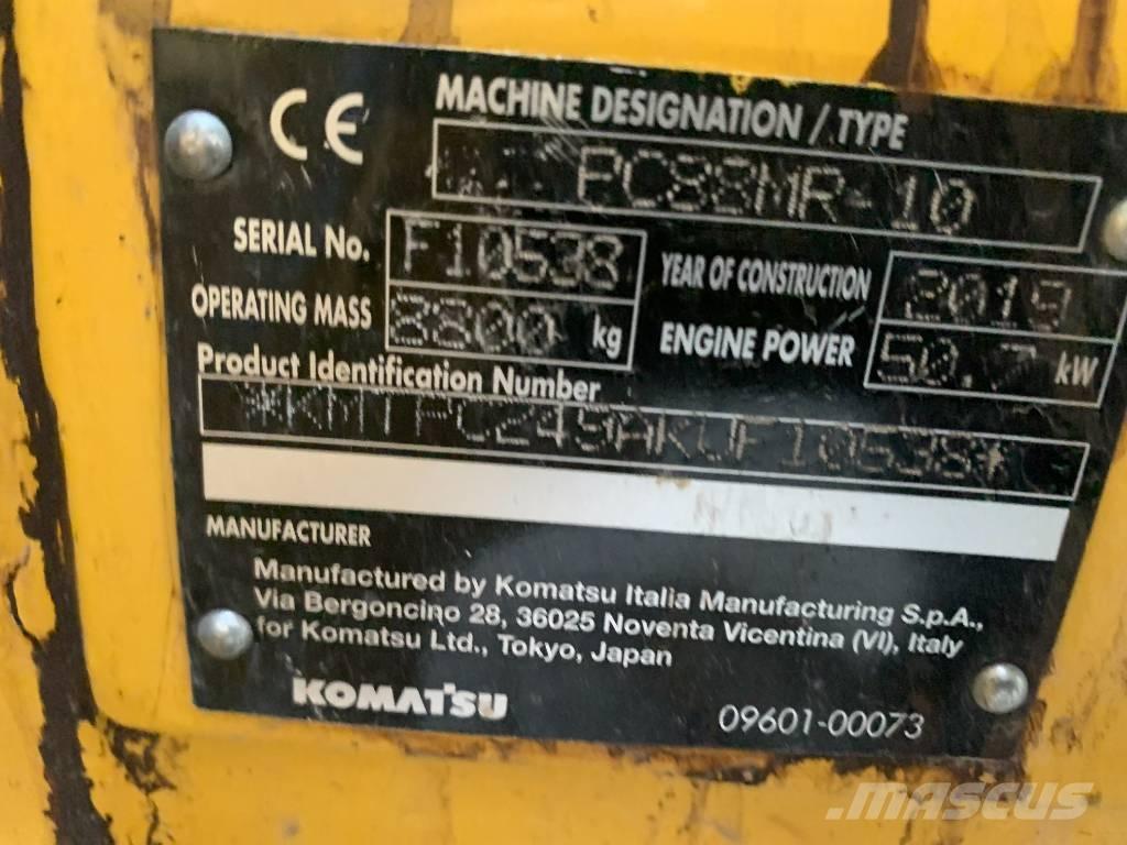 Komatsu PC 88 MR-10 Vikšriniai ekskavatoriai