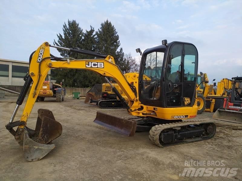 JCB 8030 ZTS Mini ekskavatoriai < 7 t