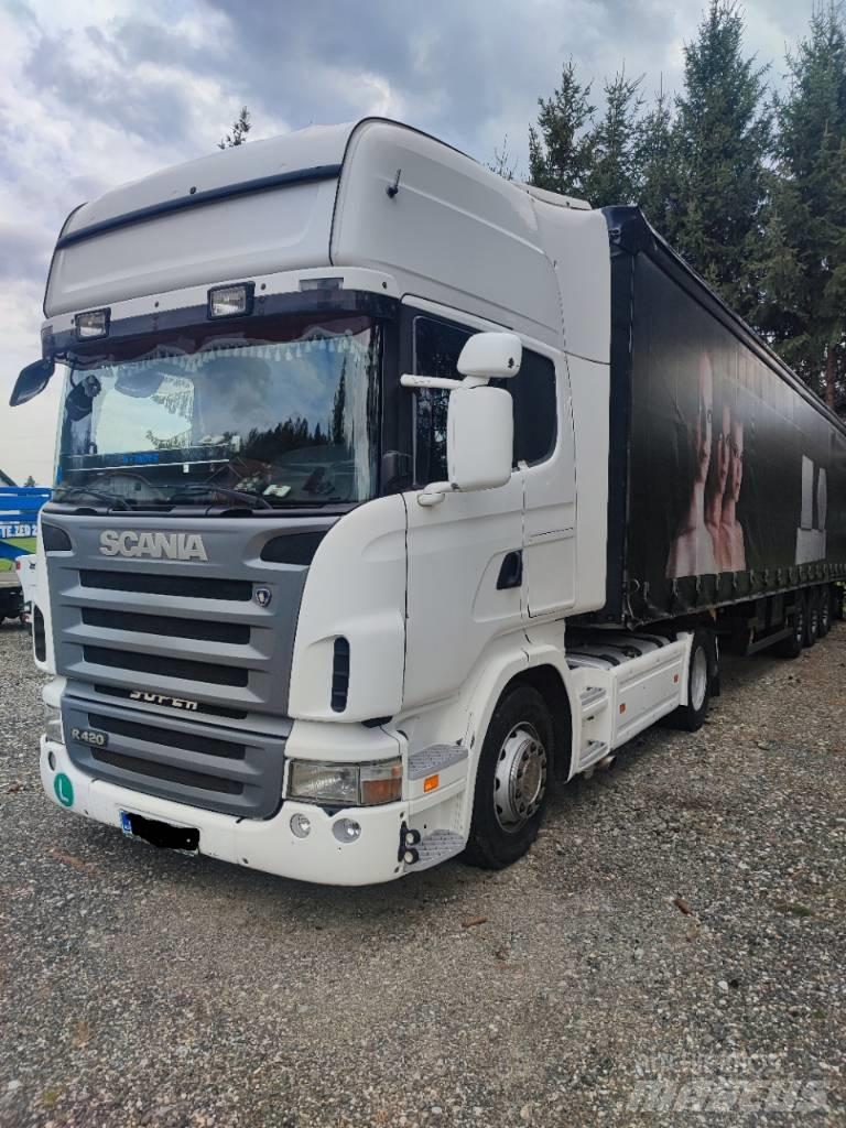 Scania R 420 LA Naudoti vilkikai