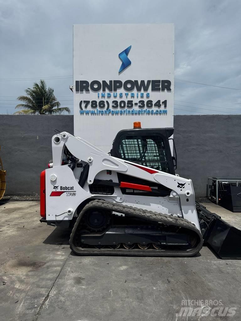 Bobcat T 740 Krautuvai su šoniniu pasukimu