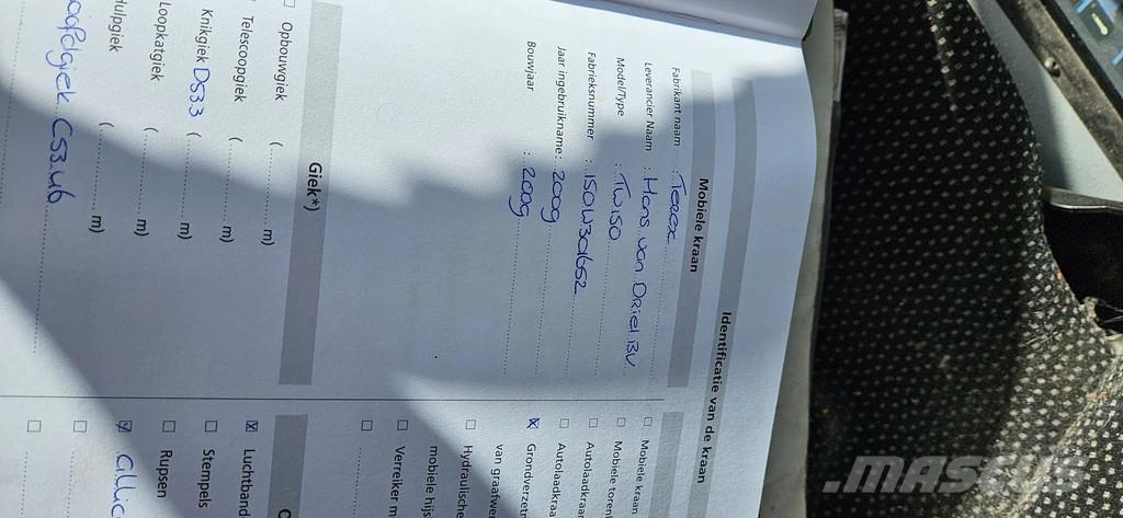 Terex TW150 Ratiniai ekskavatoriai