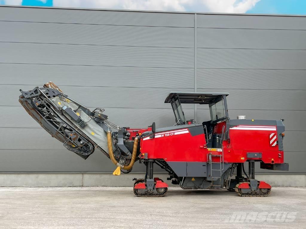 Wirtgen W 150 CFI Asfalto šalto frezavimo technika