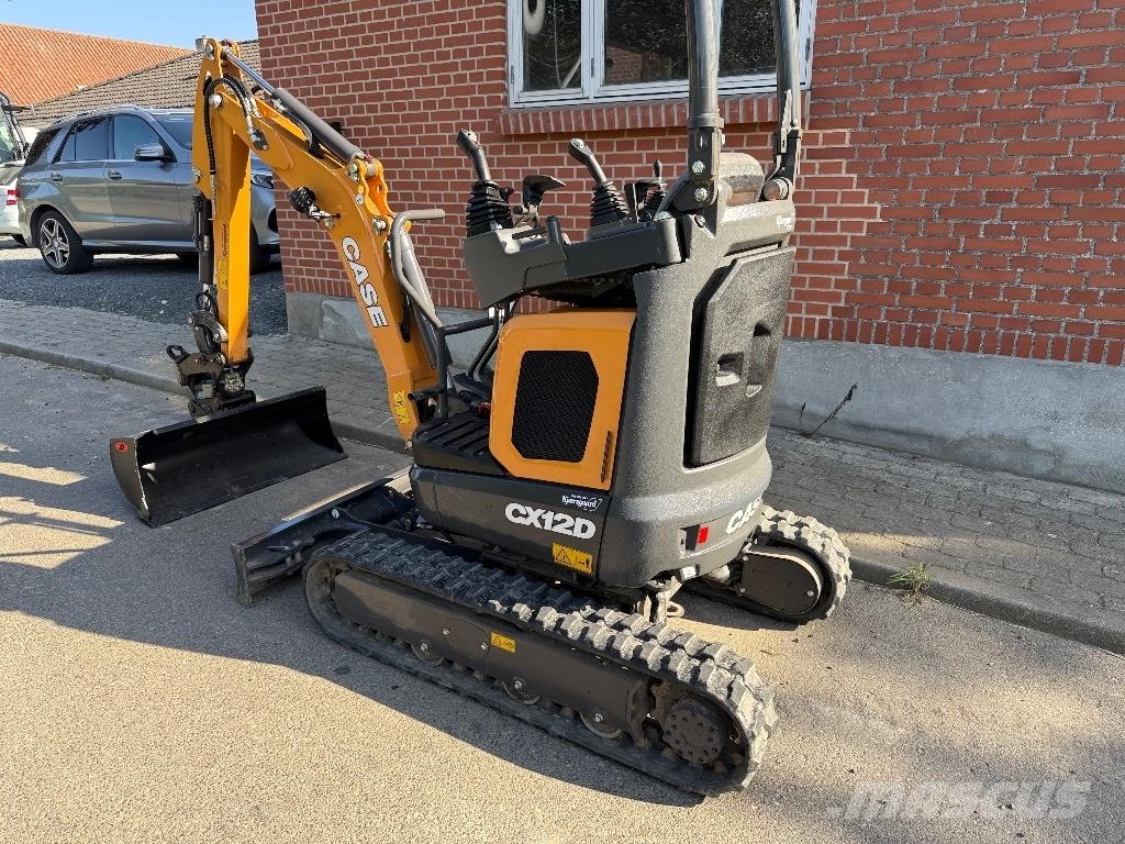 CASE CX 12 D Mini ekskavatoriai < 7 t