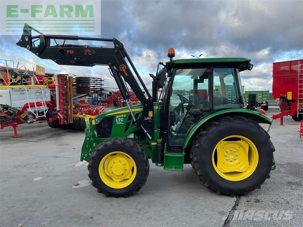 John Deere 5075E Traktoriai