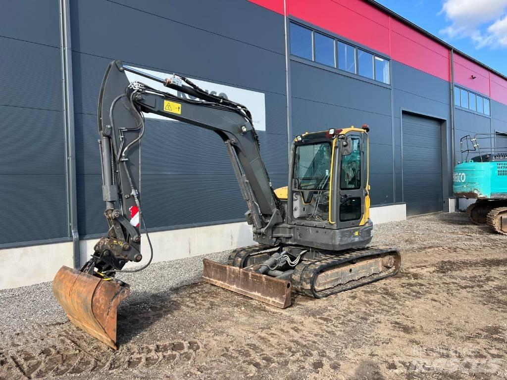 Volvo ECR 58 D Vidutinės galios ekskavatoriai 7-12 t