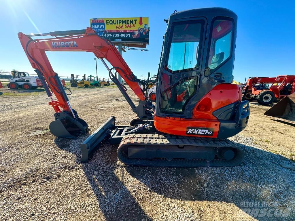 Kubota KX 121-3 Vikšriniai ekskavatoriai