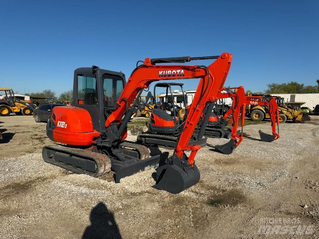 Kubota KX 121-3 Vikšriniai ekskavatoriai