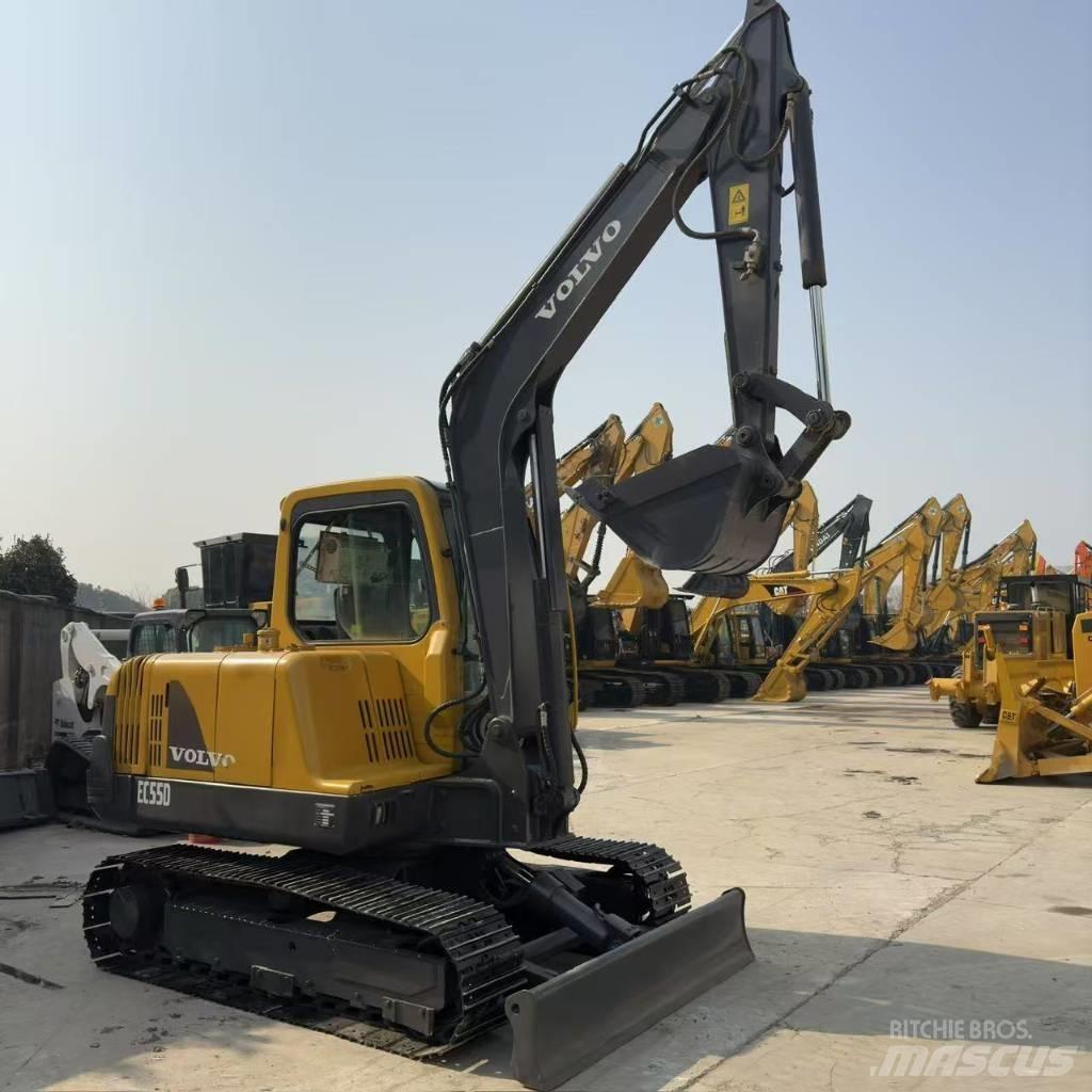 Volvo EC55D Mini ekskavatoriai < 7 t