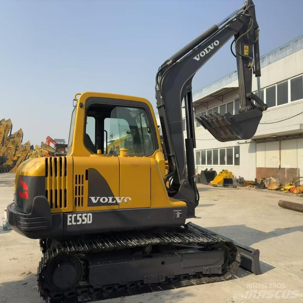 Volvo EC55D Mini ekskavatoriai < 7 t