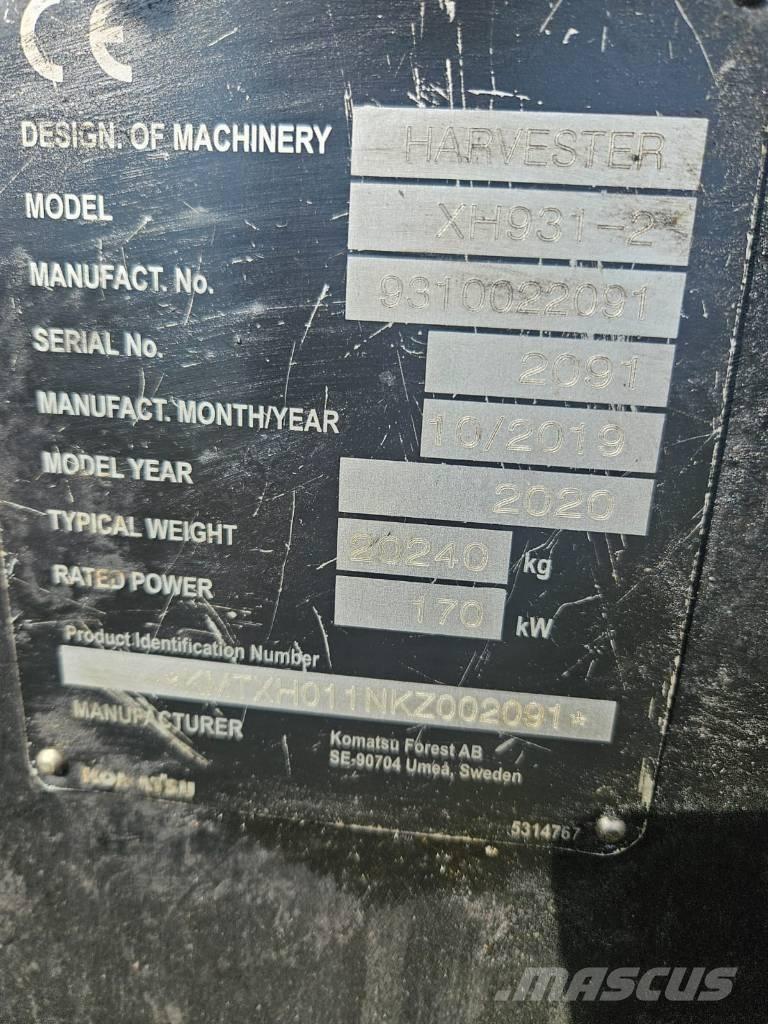 Komatsu C 144 Miško technika (Harvesteriai)