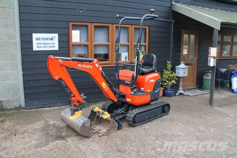 Kubota U 10-3 Mini ekskavatoriai < 7 t