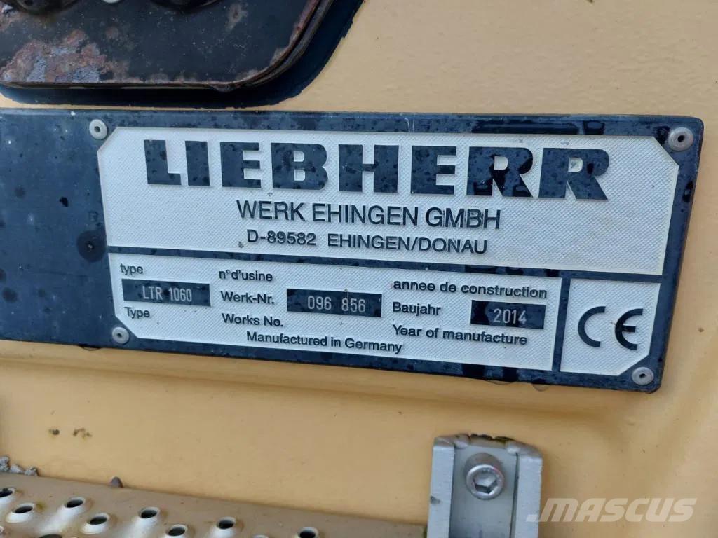Liebherr LTR1060 Vikšriniai kranai