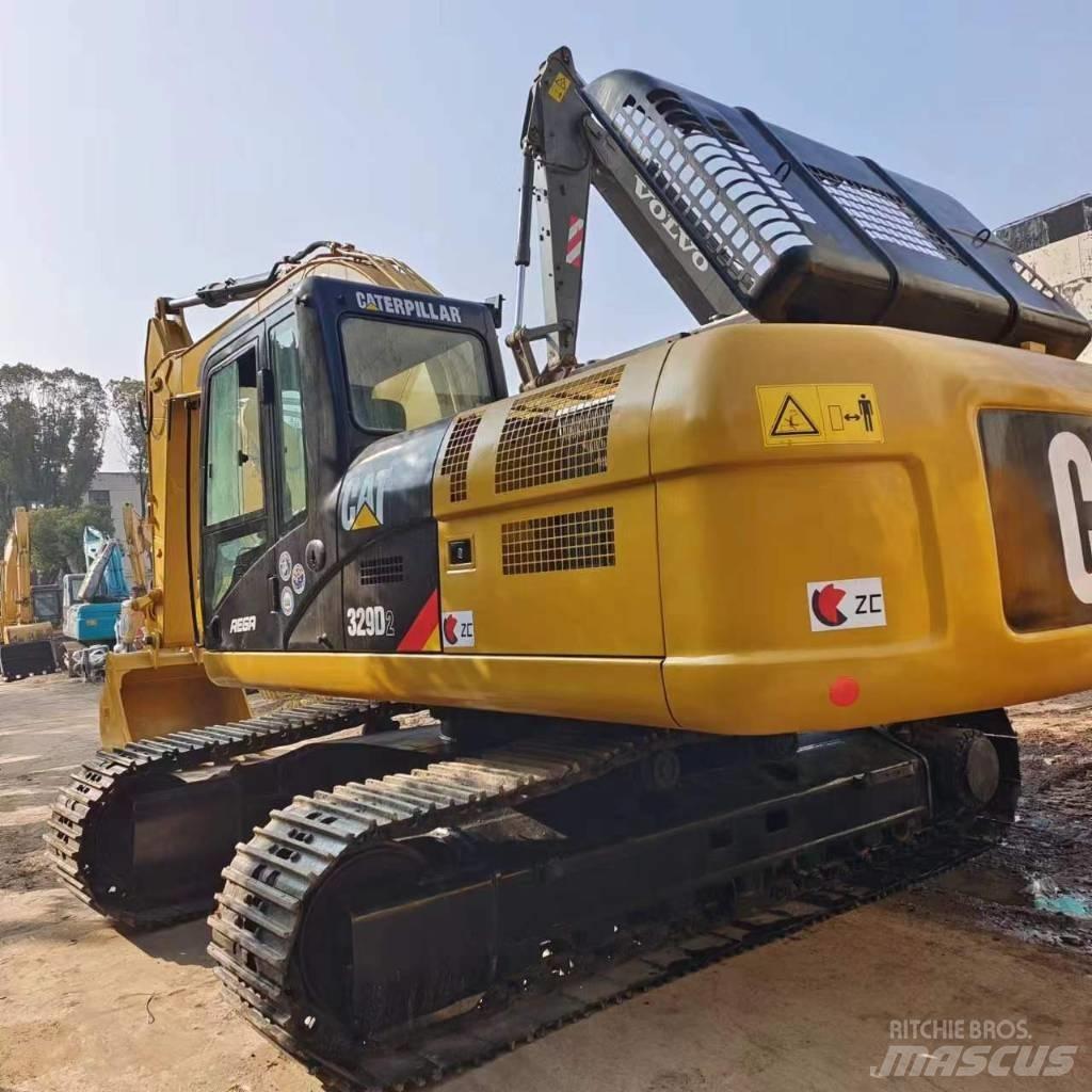 CAT 329 D Vikšriniai ekskavatoriai