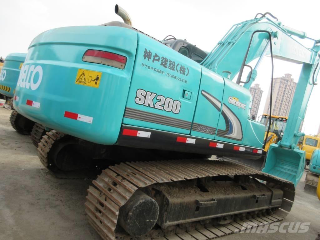 Kobelco SK 200-8 Vikšriniai ekskavatoriai