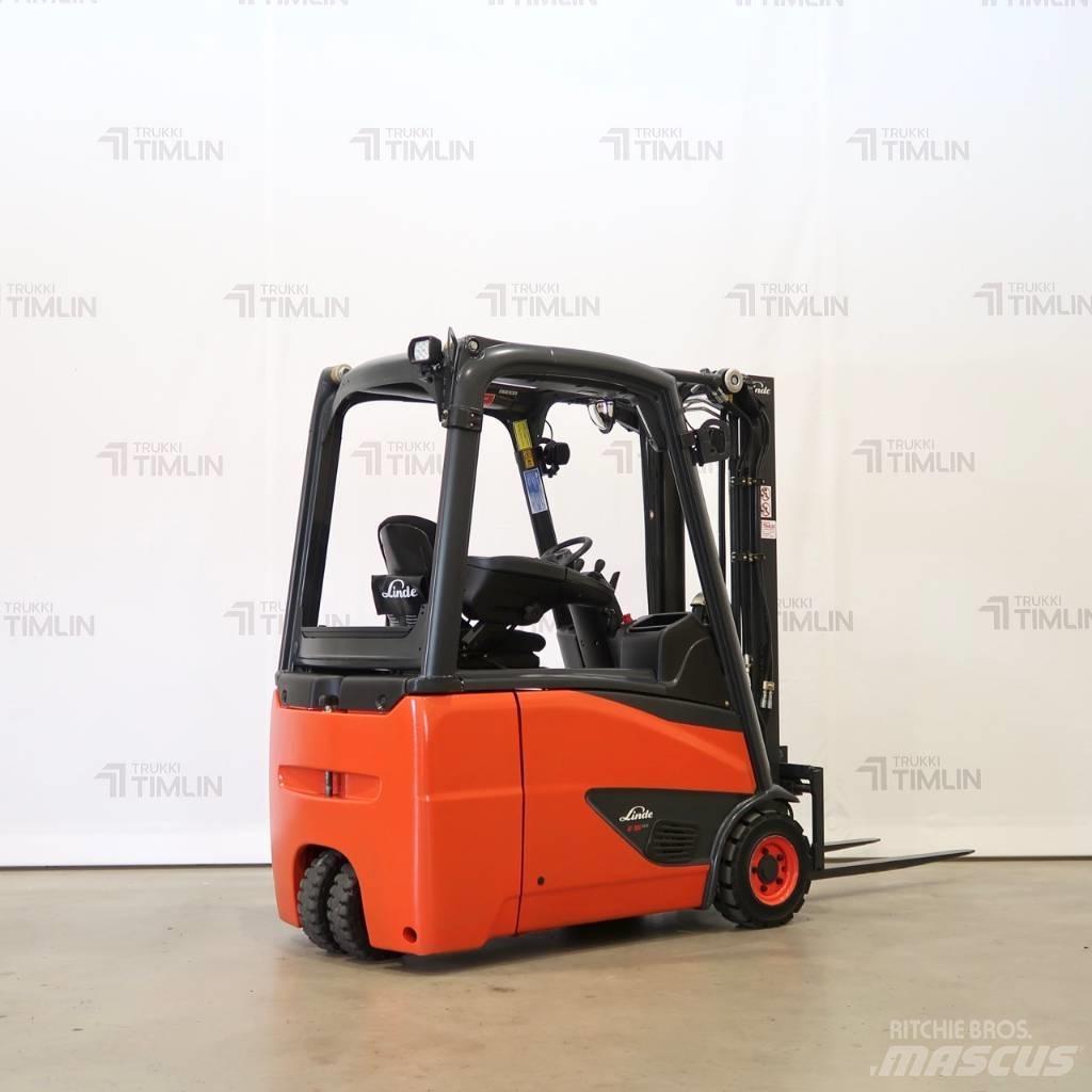 Linde E16H-02 Elektriniai šakiniai krautuvai