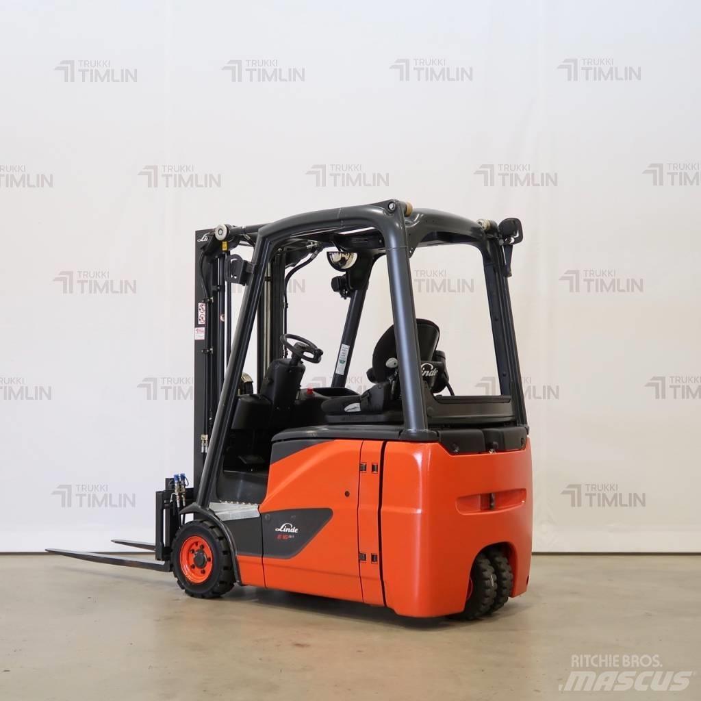 Linde E16H-02 Elektriniai šakiniai krautuvai