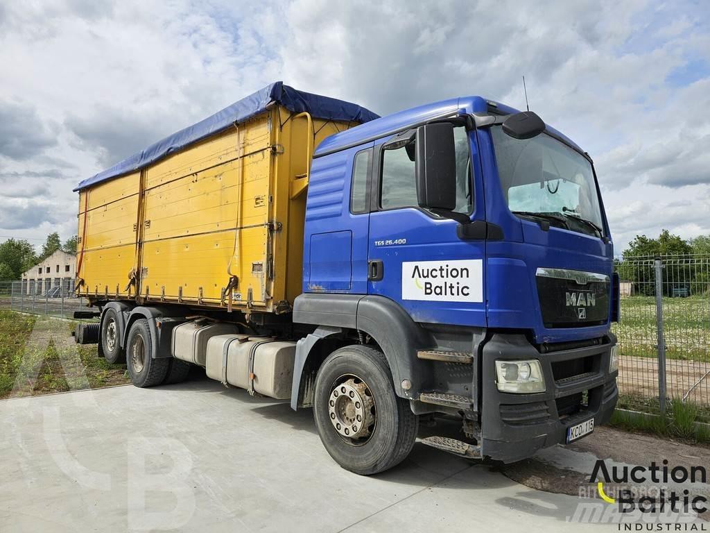 MAN TGS26.400 Savivarčių priekabų vilkikai