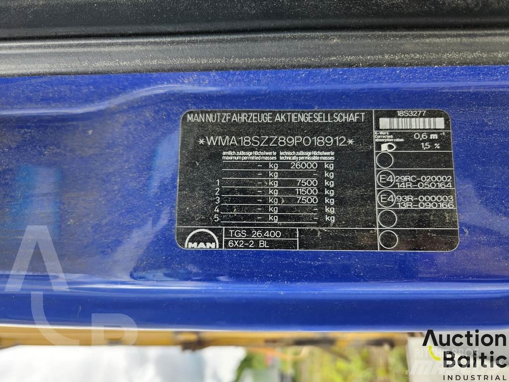 MAN TGS26.400 Savivarčių priekabų vilkikai