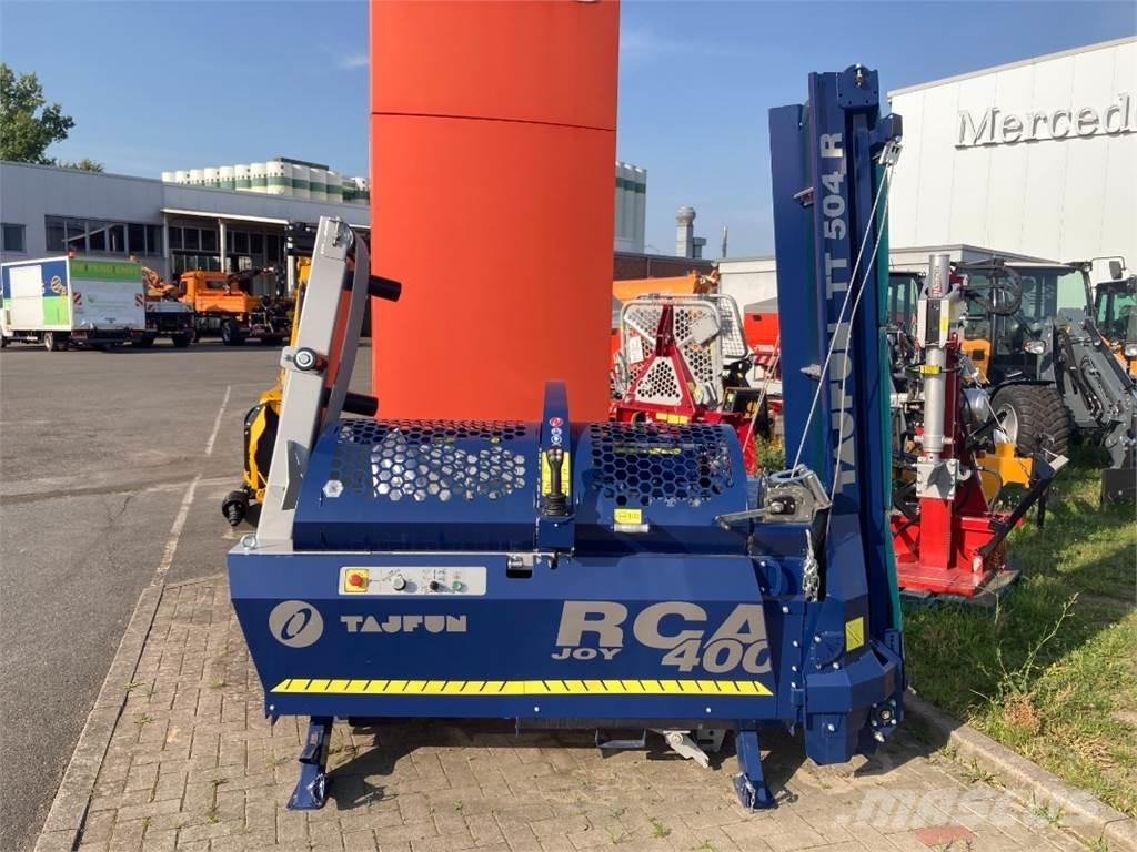 Tajfun RCA 400 Joy Medžių skaldymo, pjovimo ir lupimo įrengimai