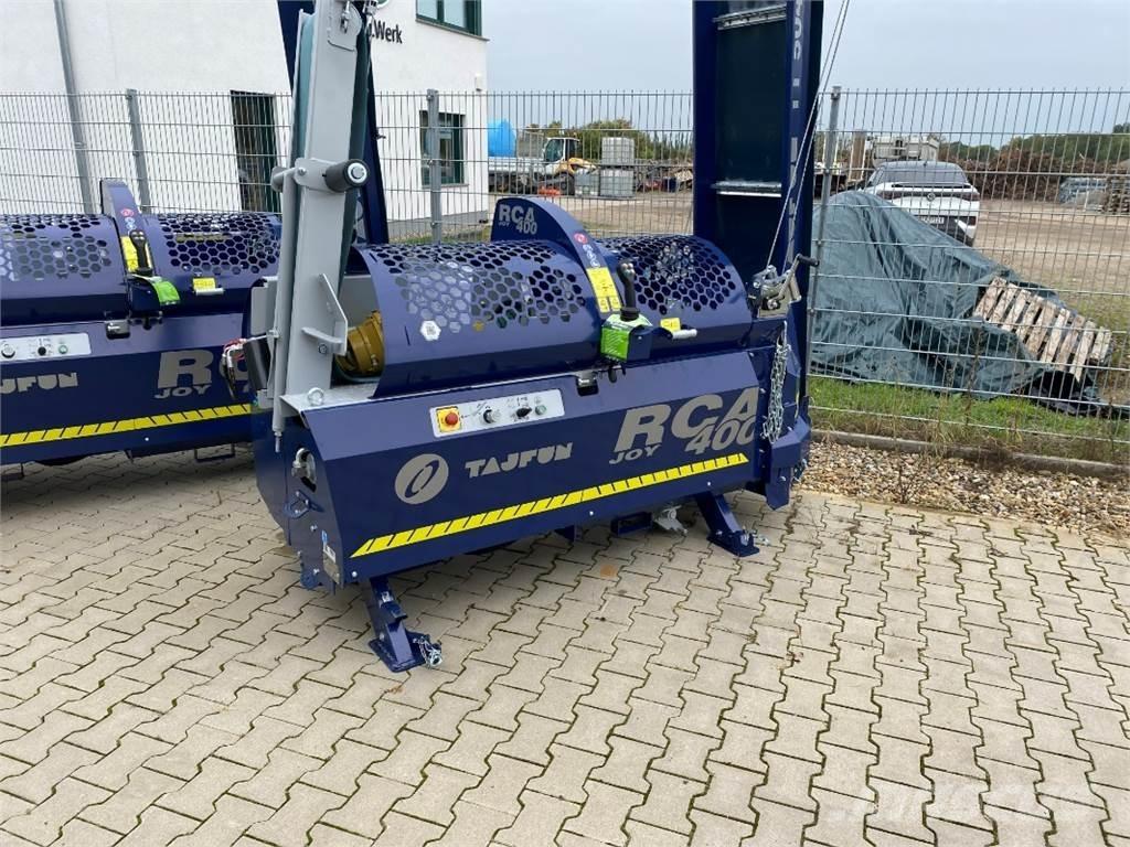 Tajfun RCA 400 Joy Medžių skaldymo, pjovimo ir lupimo įrengimai