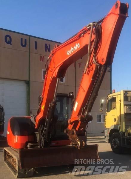 Kubota KX 080-4 Vidutinės galios ekskavatoriai 7-12 t