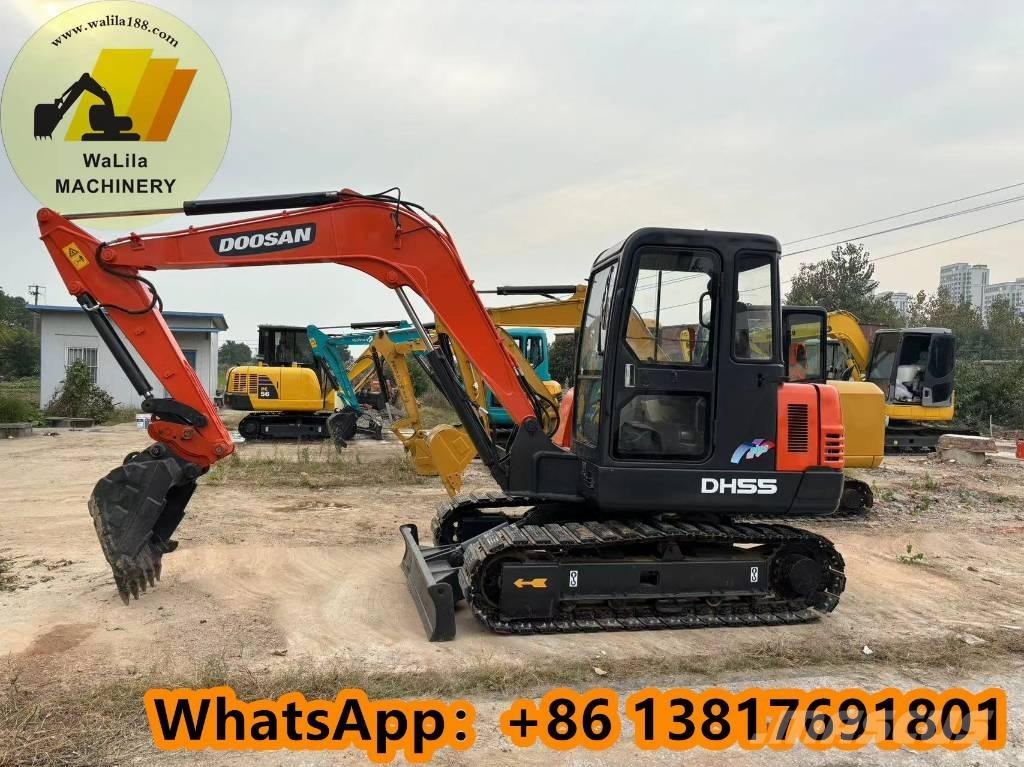 Doosan DH 55 Mini ekskavatoriai < 7 t