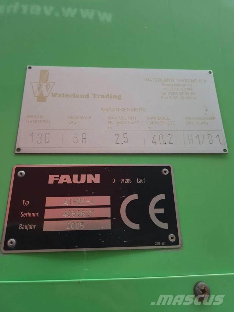 Faun ATF 60-4 Visureigiai kranai