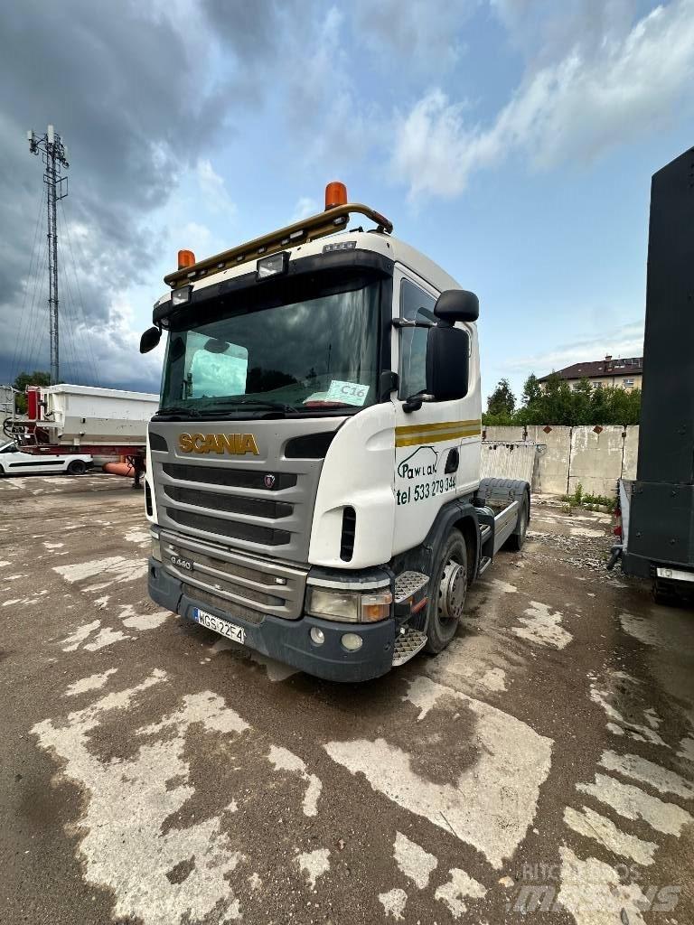 Scania G 440 Naudoti vilkikai