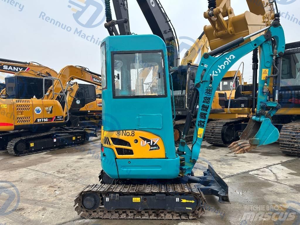 Kubota U 17 Mini ekskavatoriai < 7 t