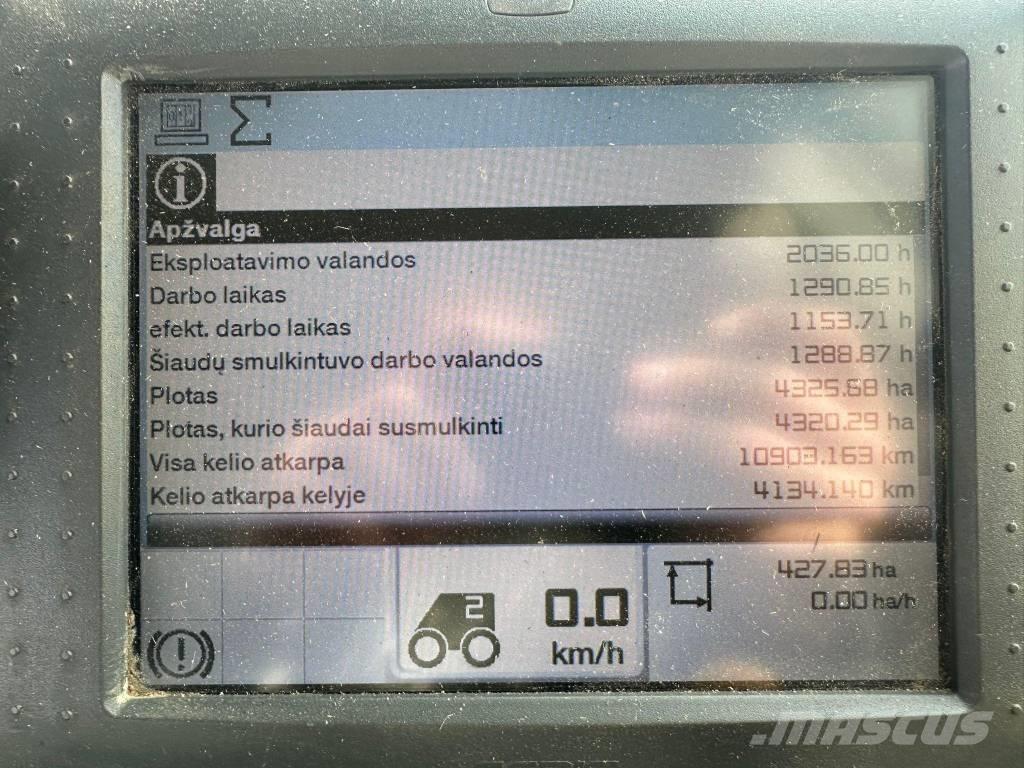 CLAAS Lexion 670 Derliaus nuėmimo kombainai