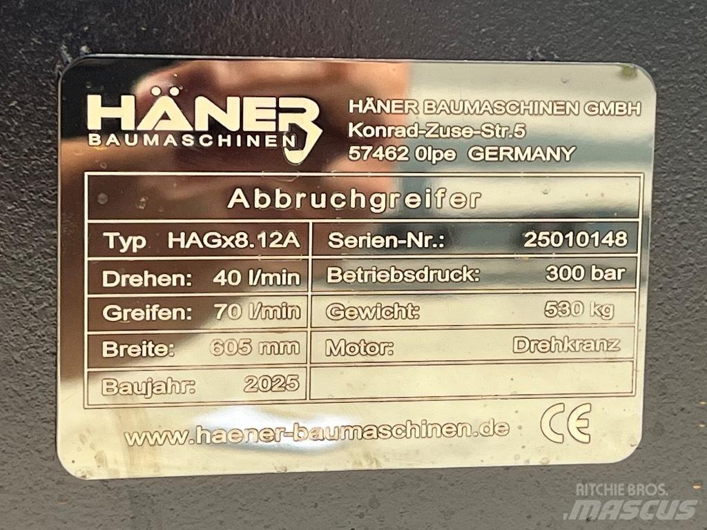  HANER HAGX8.12 Griebtuvai