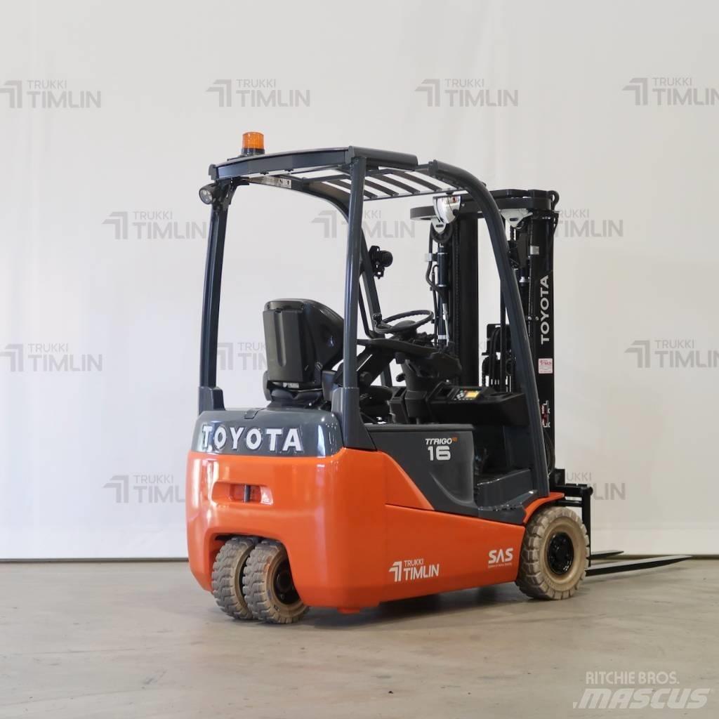 Toyota 8FBEK16T Elektriniai šakiniai krautuvai
