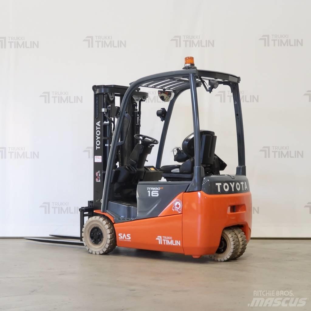 Toyota 8FBEK16T Elektriniai šakiniai krautuvai