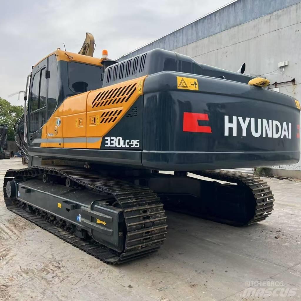 Hyundai R330LC Vikšriniai ekskavatoriai