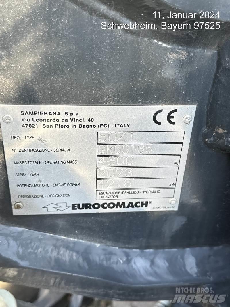 Eurocomach 50ZT Mini ekskavatoriai < 7 t