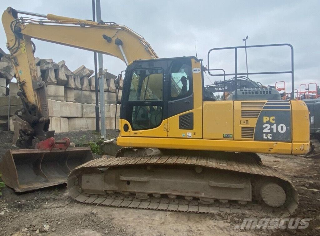 Komatsu PC 210 LC Vikšriniai ekskavatoriai